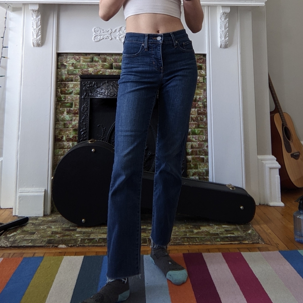 Levi's straight leg jeans